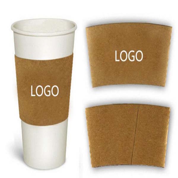 12/16oz Custom Printed Paper Coffee Cup Sleeve