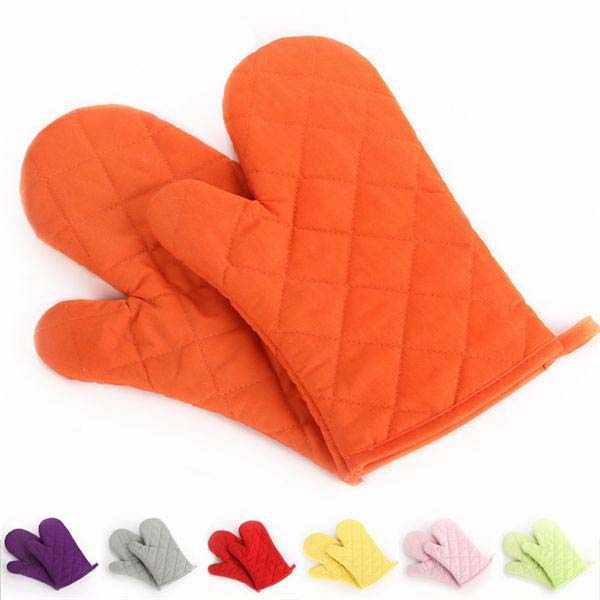Kitchen Gloves Grill Cooking Heat Resistant Gloves Oven Mitts